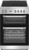Creda CP60TCS 60cm Twin Cavity Freestanding Electric Cooker Silver
