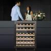 Caple Wi6133GM Dual Zone Undercounter Wine Cooler Gunmetal