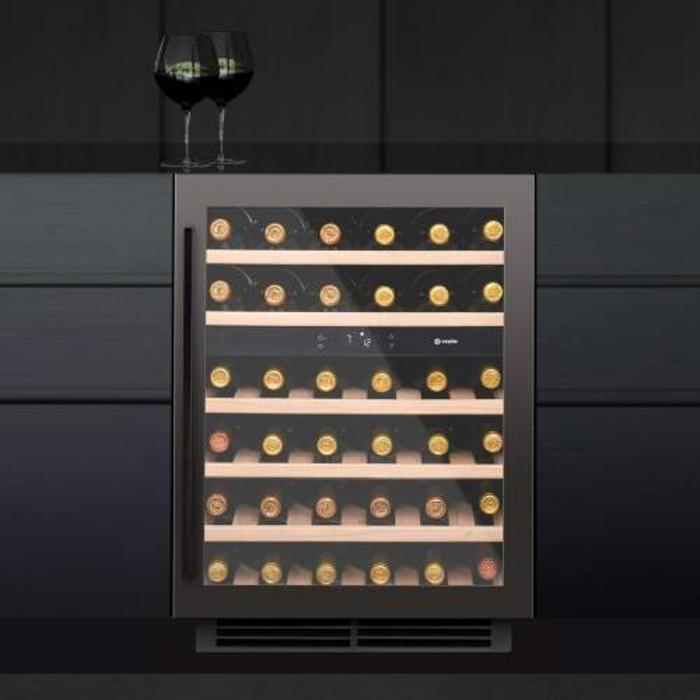 Caple Wi6133GM Dual Zone Undercounter Wine Cooler Gunmetal