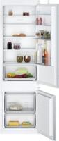 NEFF KI5871SE0G N 30 177.2 x 54.1 cm sliding freezer at bottom 70 / 30 Integrated Fridge Freezer White
