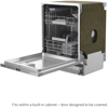 Bosch SMV4HAX40G  60cm Series 4 Fully-integrated 13 Place Settings Integrated Dishwasher White