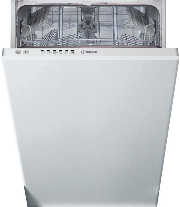 Indesit DSIE2B10UKN Slimline 10 Place settings Integrated Dishwasher White