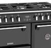 Stoves Richmond Deluxe S900DF 444444897 90cm 5 Burner Gas Hob Dual Fuel Range Cooker Black