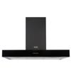 Stoves S1000 Sterling Flat 100cm Wide Chimney 444442858 ( Tatty packaging ) Hood Black