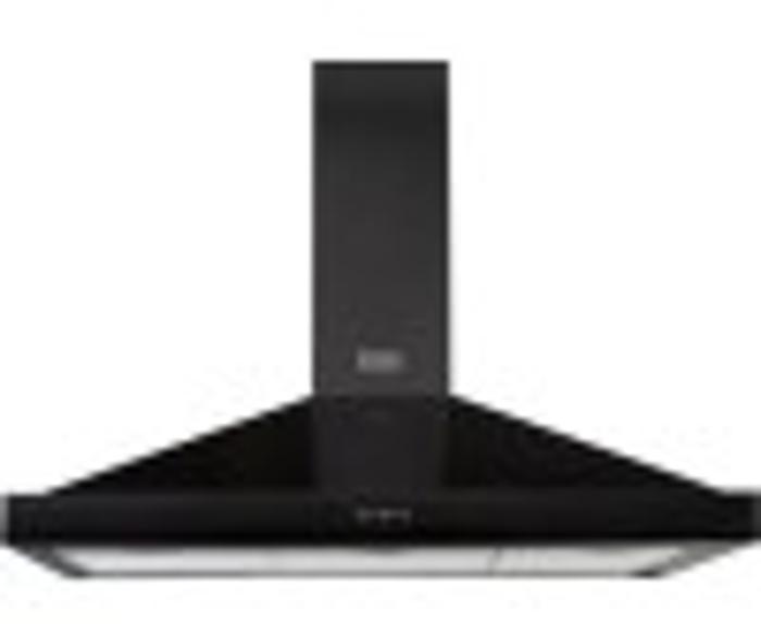 Stoves 444443556 S1000 Richmond MK2 100cm Chimney Hood Black