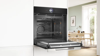 Bosch HMG7764B1B Series 8 Built-in oven with microwave 60 x 60 cm Built-in Microwave Black