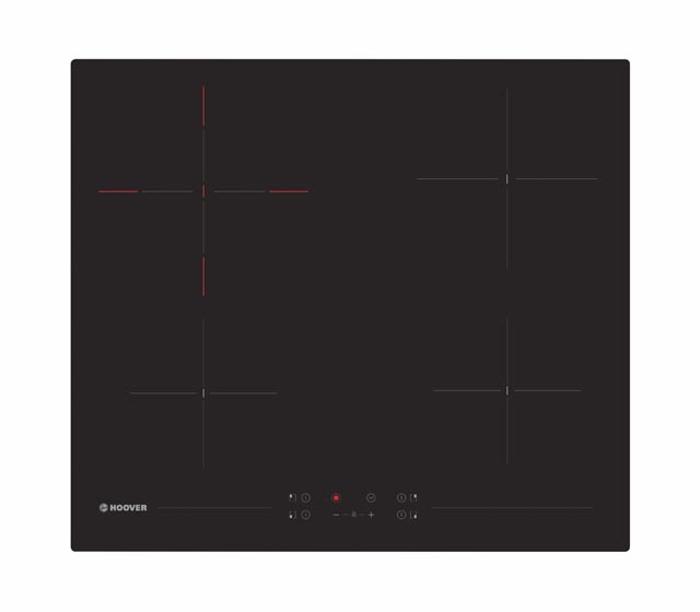 Hoover HH64DCT H-HOB 300 Vetroceramic 4 zone 60cm Ceramic Hob Black