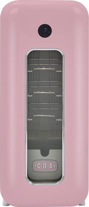 CDA Nancy Tea rose Retro freestanding lifestyle cooler Wine Cooler 
