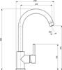 Blanco Envoy Single Lever Galvanic Mixer Tap Rose Gold