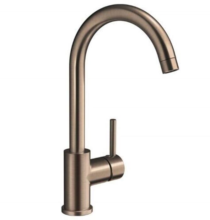 Blanco Envoy Single Lever Galvanic Mixer Tap Brushed Brass