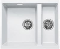 Carysil EN50REV-WH Reversible Enigma 1.5 Bowl (inset or undermount) Undermount Sink White