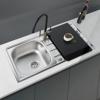 Carysil KD100 Pack Kona Single Bowl sink + HS605 Tap ( Sink and Tap ) Stainless steel