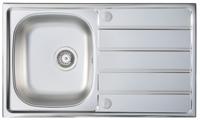 Carysil KD100 Pack Kona Single Bowl sink + HS605 Tap ( Sink and Tap ) Stainless steel