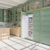 Caple In-column RIL1796 larder fridge + RIF1797 Frost Free Freezer ( Integrated Fridge and Freezer ) White