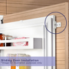Caple In-column RIL1796 larder fridge + RIF1797 Frost Free Freezer ( Integrated Fridge and Freezer ) White