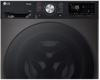 LG F4Y711BBTN1 TurboWash™360  11kg  1400 rpm WiFi connected  Steam™  AI Direct Drive™ Freestanding Washing Machine Black