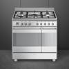 Smeg SUK92MX9-1 90cm Concert Dual Fuel Range Cooker Stainless steel