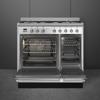 Smeg SUK92MX9-1 90cm Concert Dual Fuel Range Cooker Stainless steel