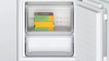Bosch KIV87VFE0G Series 4 Built-in fridge-freezer with freezer at bottom flat hinge Low Frost Integrated Fridge Freezer White