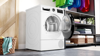 Bosch WGG254Z0GB 10kg 1400rpm Washer + WQG24509GB 9kg Heat Pump Dryer Freestanding Washing Machine and Dryer White