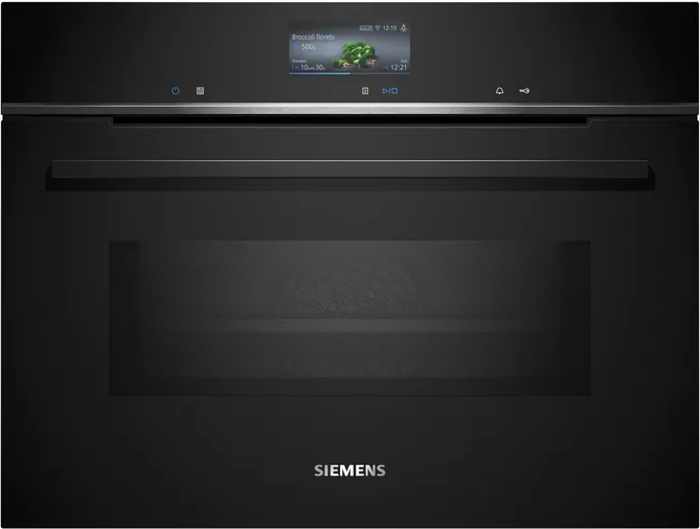 Siemens CM736G1B1B Built-in compact oven with microwave function Built-in Microwave Black