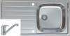 1810 BILANCIOUNO 965i Rev Single Bowl + HS605 Tap /431 ( Sink and Tap ) Stainless steel