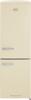 CDA FLORENCE-BARLEY Retro 60cm frost free 60/40 Freestanding Fridge-Freezer 