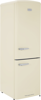 CDA FLORENCE-BARLEY Retro 60cm frost free 60/40 Freestanding Fridge-Freezer 