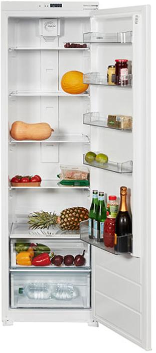 Nordmende RITL397A+ Integrated Tall Larder Fridge White