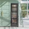 Caple WC1796 In-Column Triple Zone Wine Cooler Black