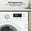 Hisense WF3M741BWI 7kg 1400 Spin and Steam Integrated Washing Machine White