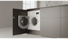 Whirlpool BIWMWG81484UK 8kg 1400sping Built-in Integrated Washing Machine White