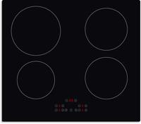 Montpellier MINH59 59cm 4 Zones Induction Hob Black
