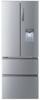 Haier HFR5719EWMP Multi door fridge freezer FD 70 Series 5  4 doors, No Frost, Light Led, Non Plumbed American Style Fridge Freezer Platinum Inox