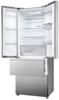 Haier HFR5719EWMP Multi door fridge freezer FD 70 Series 5  4 doors, No Frost, Light Led, Non Plumbed American Style Fridge Freezer Platinum Inox