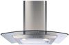 CDA ECP62SS 60cm Curved glass extractor Hood Stainless steel