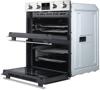Belling BI702FPCT  444444783 70cm Built-Under Double Electric Oven Stainless steel
