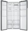 Haier HSR3918ENPG SBS 90 Series 3  SBS 90 American Style Fridge Freezer Silver