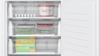 Bosch GUN21VFE0G Series 4 Built In 82 x 59.8 cm flat hinge Integrated Freezer White