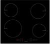 Teknix SCS63PX Single Electric Oven + SCIH61 4 Zone Induction Hob ( Oven and Hob Pack ) Black / Stainless Steel