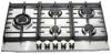 Teknix SCS63PX Single Electric Oven + SCGH751X 5 Burner Gas Hob ( Oven and Hob Pack ) Black / Stainless Steel