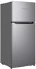 Fridgemaster MTM48120ES 124 Litres  80/20 Freestanding Fridge-Freezer Silver