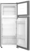 Fridgemaster MTM48120ES 124 Litres  80/20 Freestanding Fridge-Freezer Silver