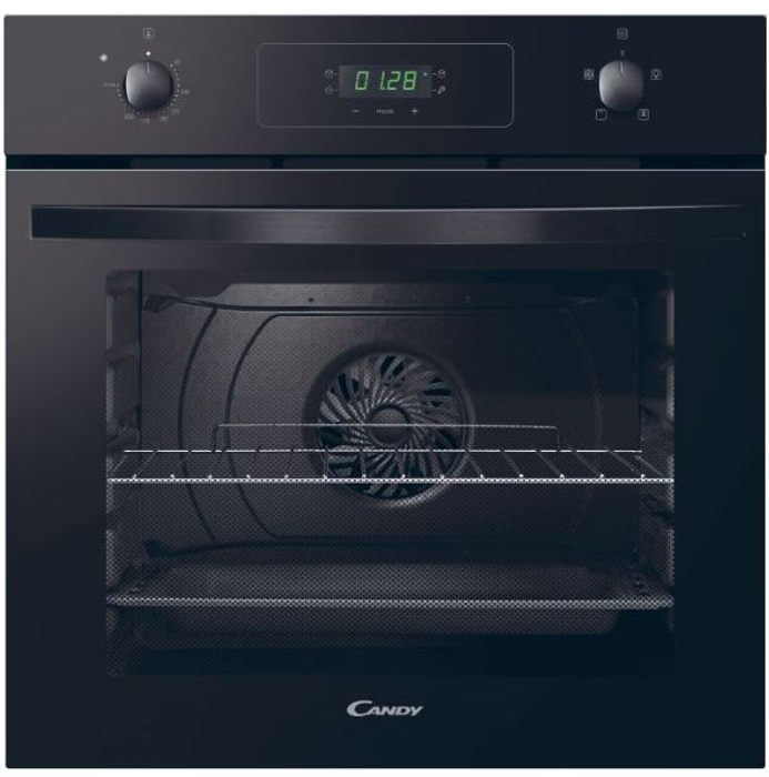 Candy FIDCN405 Electricity Fan Oven 65 litres Built-in Single Electric Oven Black