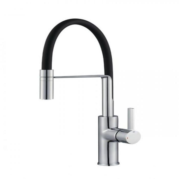 Francis Pegler Jeroni Chef 922138 Tap Black / Chrome
