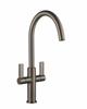Francis Pegler Jeroni Swan Two Handle Mixer 922116 Tap Gunmetal