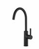 Francis Pegler Jeroni Swan Spout One Handle 922122 Tap Matt Black
