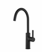 Francis Pegler Jeroni Swan Spout One Handle 922122 Tap Matt Black