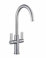 Francis Pegler Jeroni Swan Spout Two Handle 922113 Tap Chrome