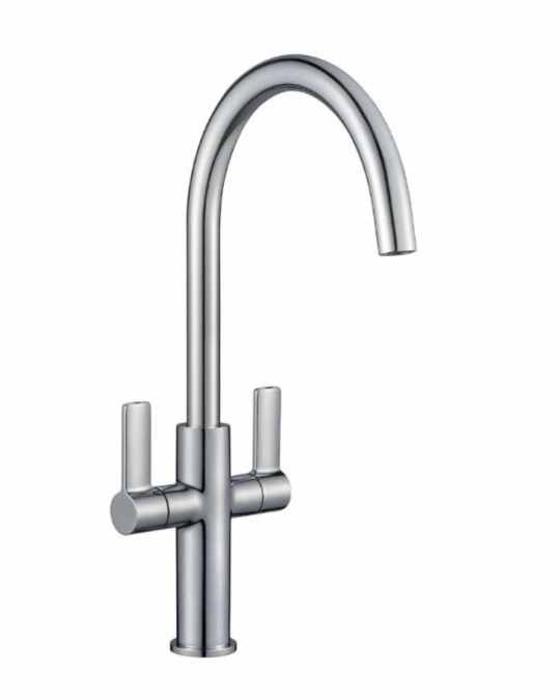 Francis Pegler Jeroni Swan Spout Two Handle 922113 Tap Chrome